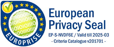 Logo europäisches Datenschutzgütesiegel